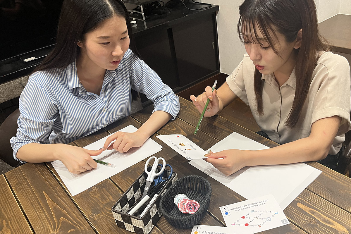 コミュニケーション活性化の研修風景